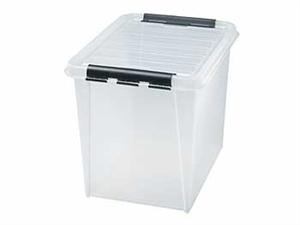 Opbevaringkasse med l�g, 50 liter